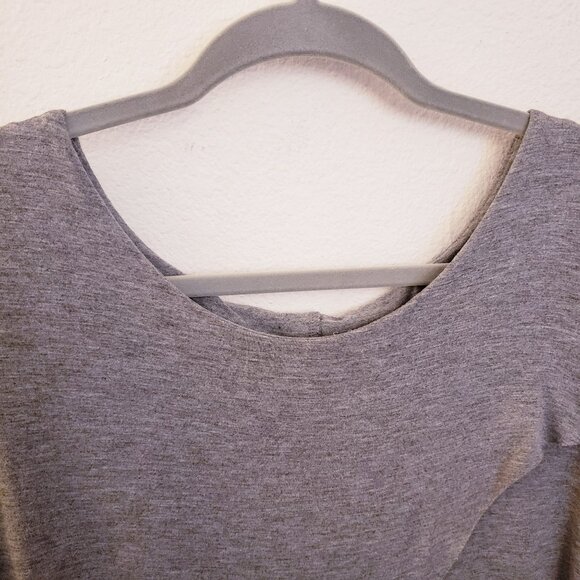 Soft Surroundings Viscose Blend Asymmetrical Hem 3/4th Sleee Maxi Dress Sz M EUC - Picture 3 of 11